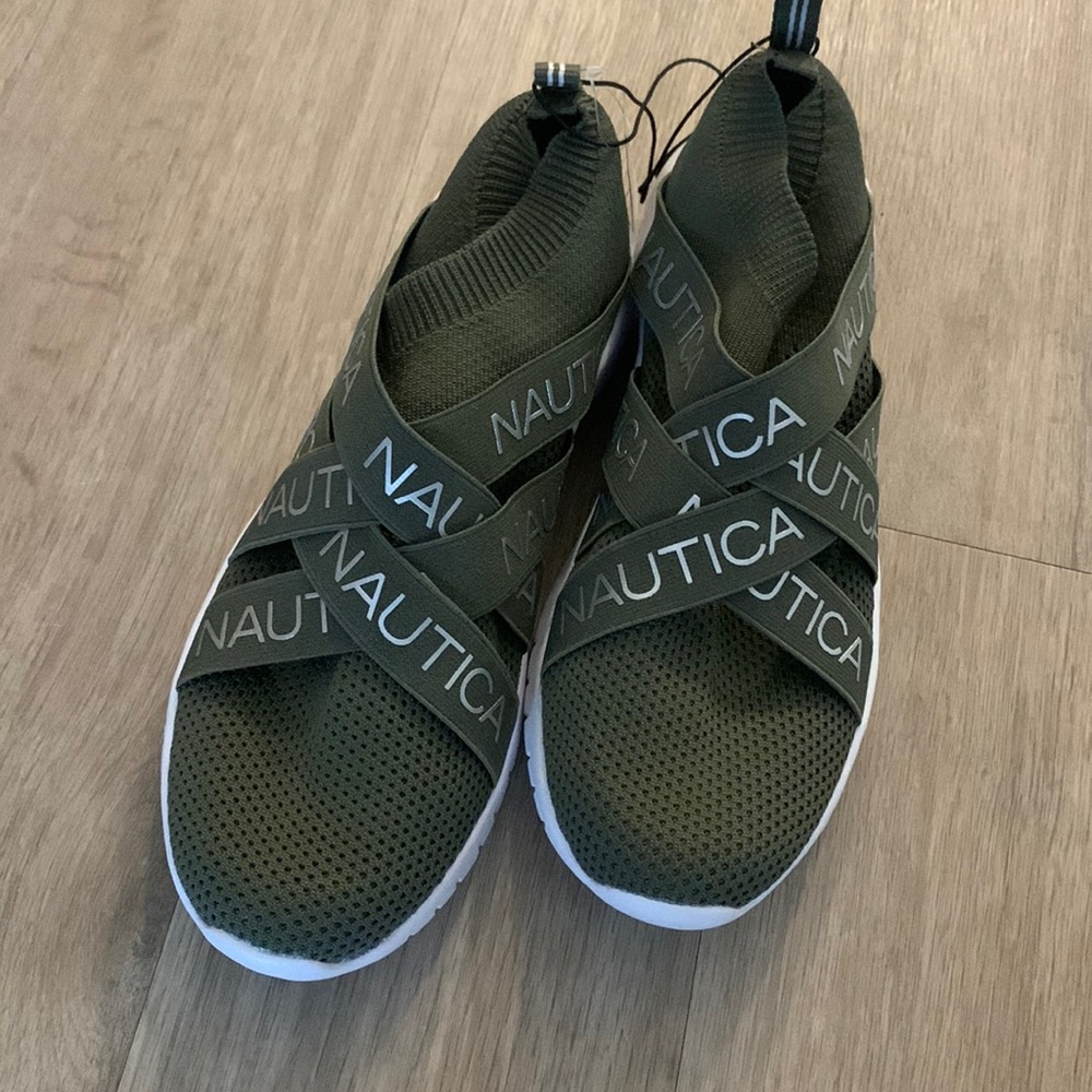 Olive Green Nautica Sneakers